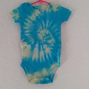 Homemade tie dye onesie size 6-9 months